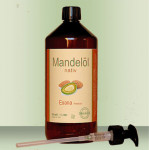 Mandlový olej lisovaný za studena 0,5; 1; 5 a 10 l