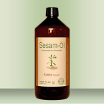 Sezamový olej lisovaný za studena 1, 5 a 10 l - Masážní příslušenství - Oleje a emulze